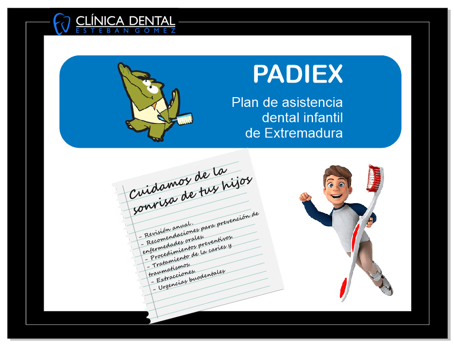 Odontopediatría y Plan Padiex